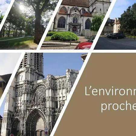 Parking Gratuit, Confort, Charme Et Tranquillite * Труа